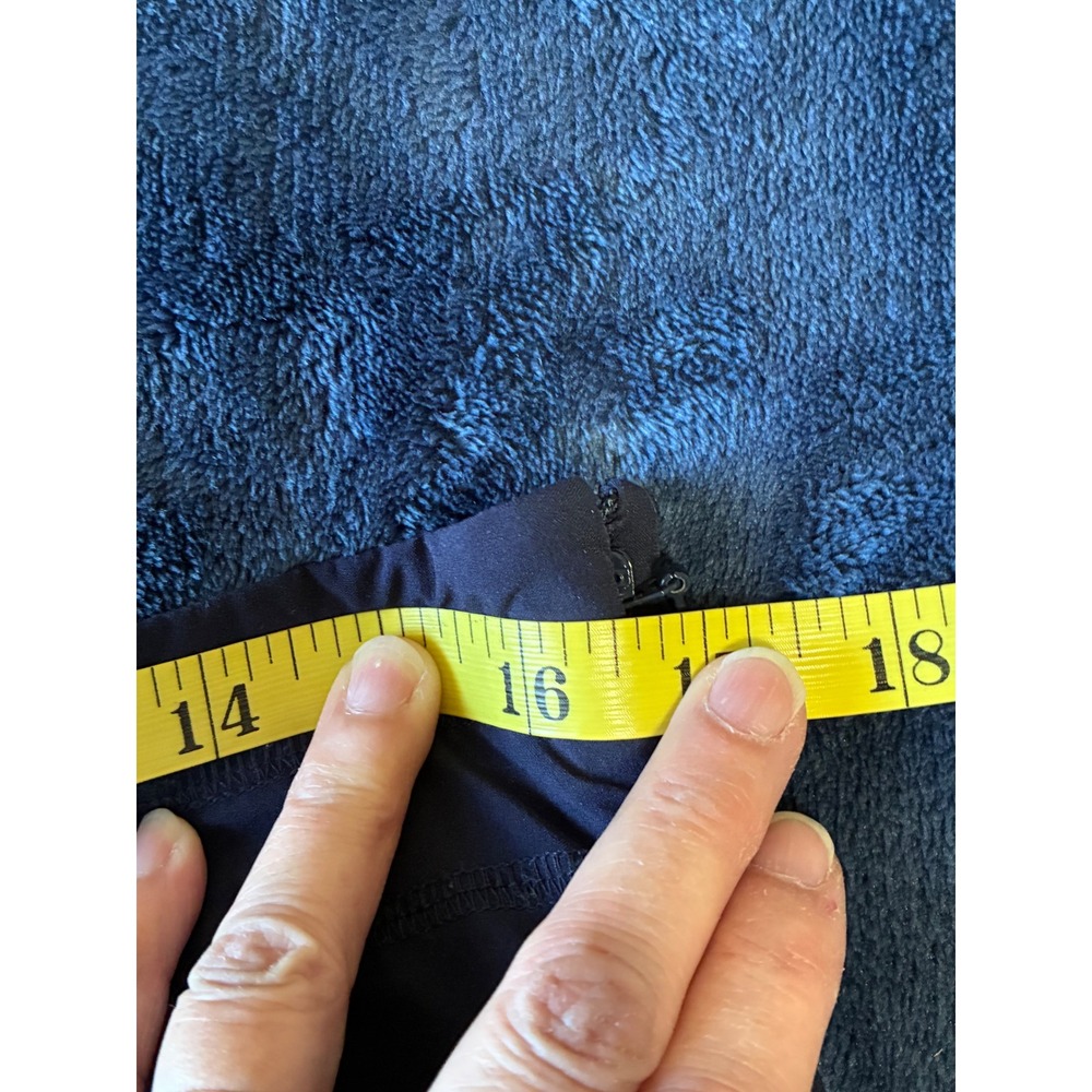 Althleta Navy Side Zip Skort Size 10 (C14) - Picture 9 of 14